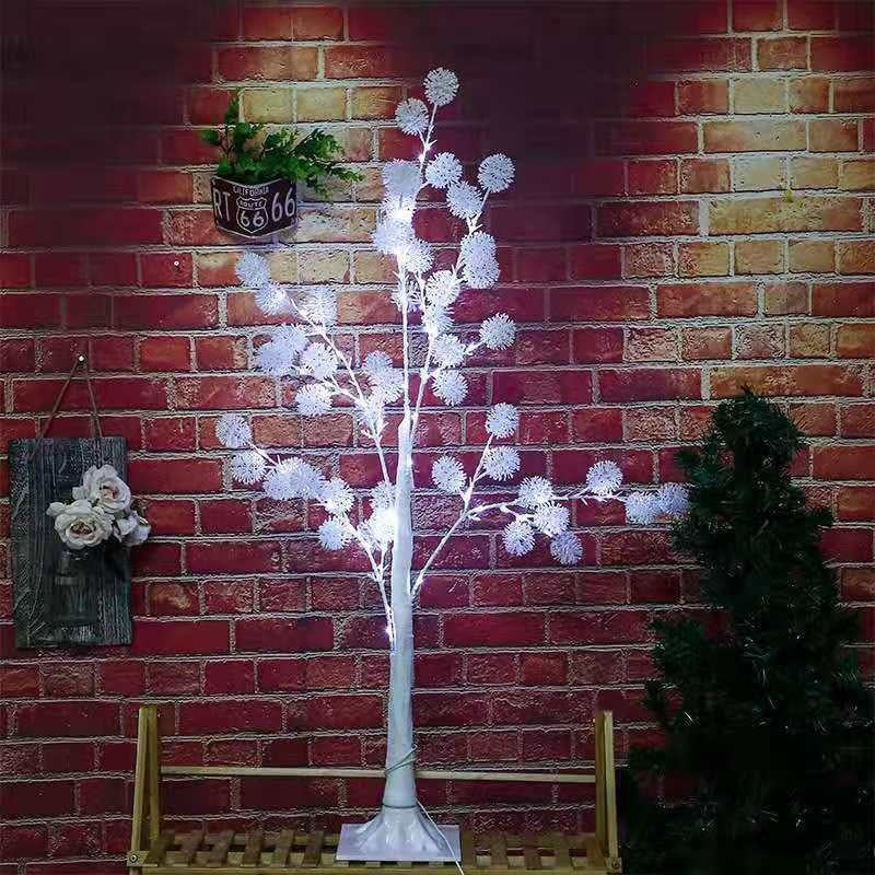 LED Simulation Branch Lamp Romantic Bedroom Layout