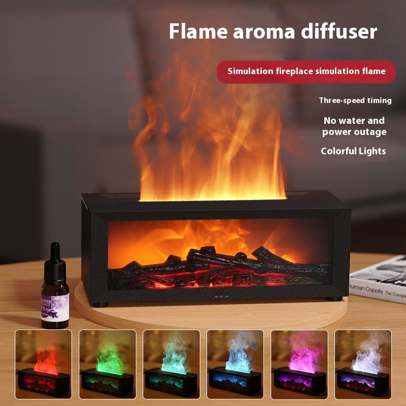 3D Flame Fireplace Humidifier, ( Free Shipping )