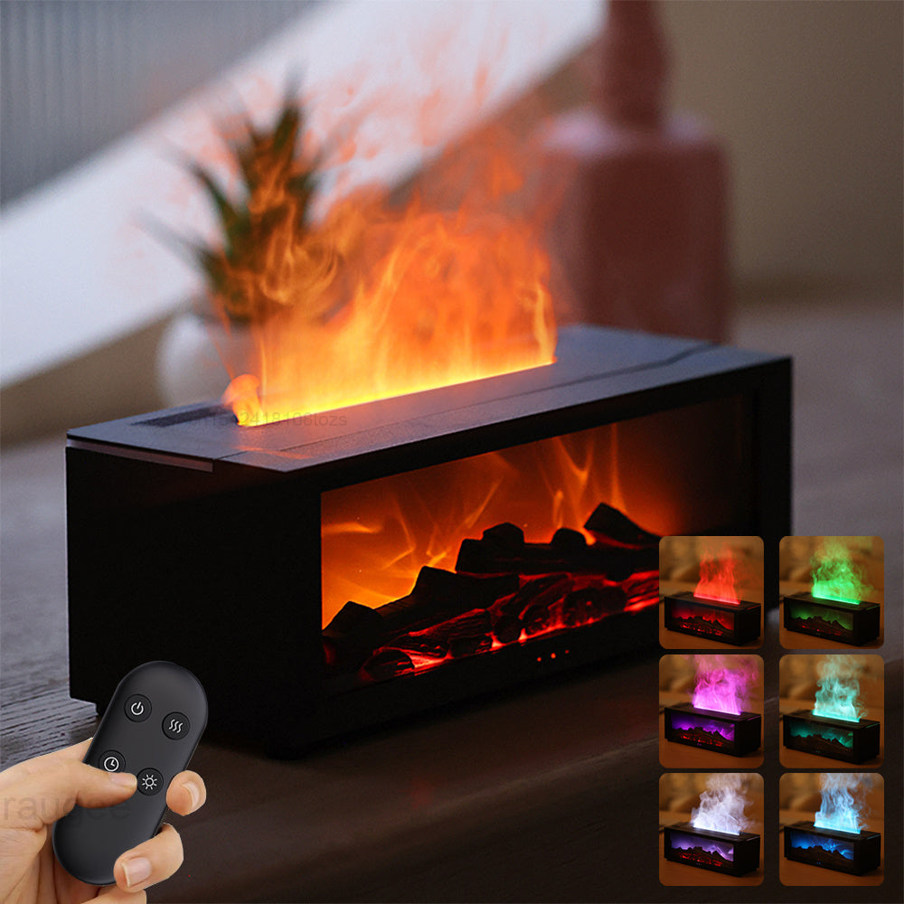 3D Flame Fireplace Humidifier, ( Free Shipping )