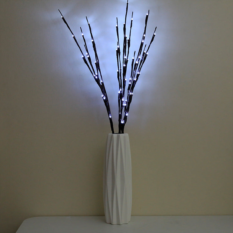 LED Simulation Branch Lamp Romantic Bedroom Layout